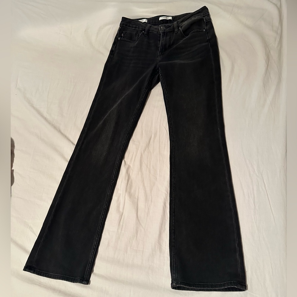 VIGOSS MARLEY BOOTCUT BLACK JEANS